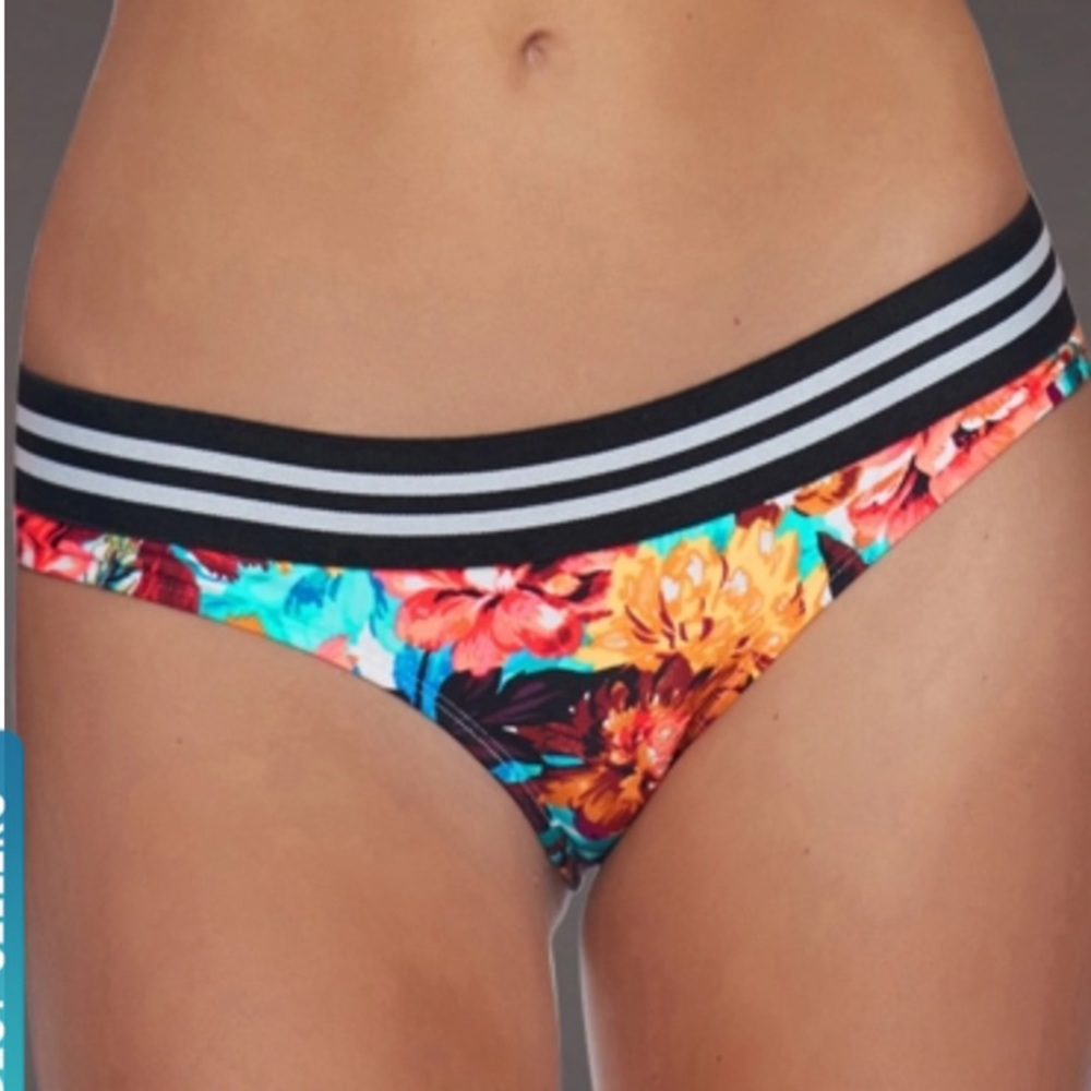 Body Glove Bikini Bottom Floral Wonderland Lola Swimsuit XS XL New